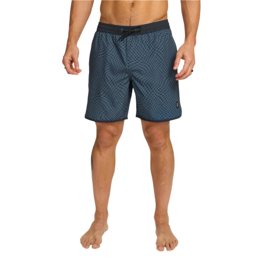 Howler Brothers Warlock Boardshorts Men's Large Dark Slate Tech Drawstring Beach